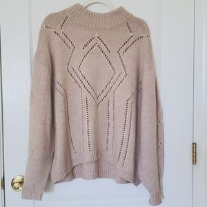 H&M Beige Knit Sweater. Sz. M - NWOT